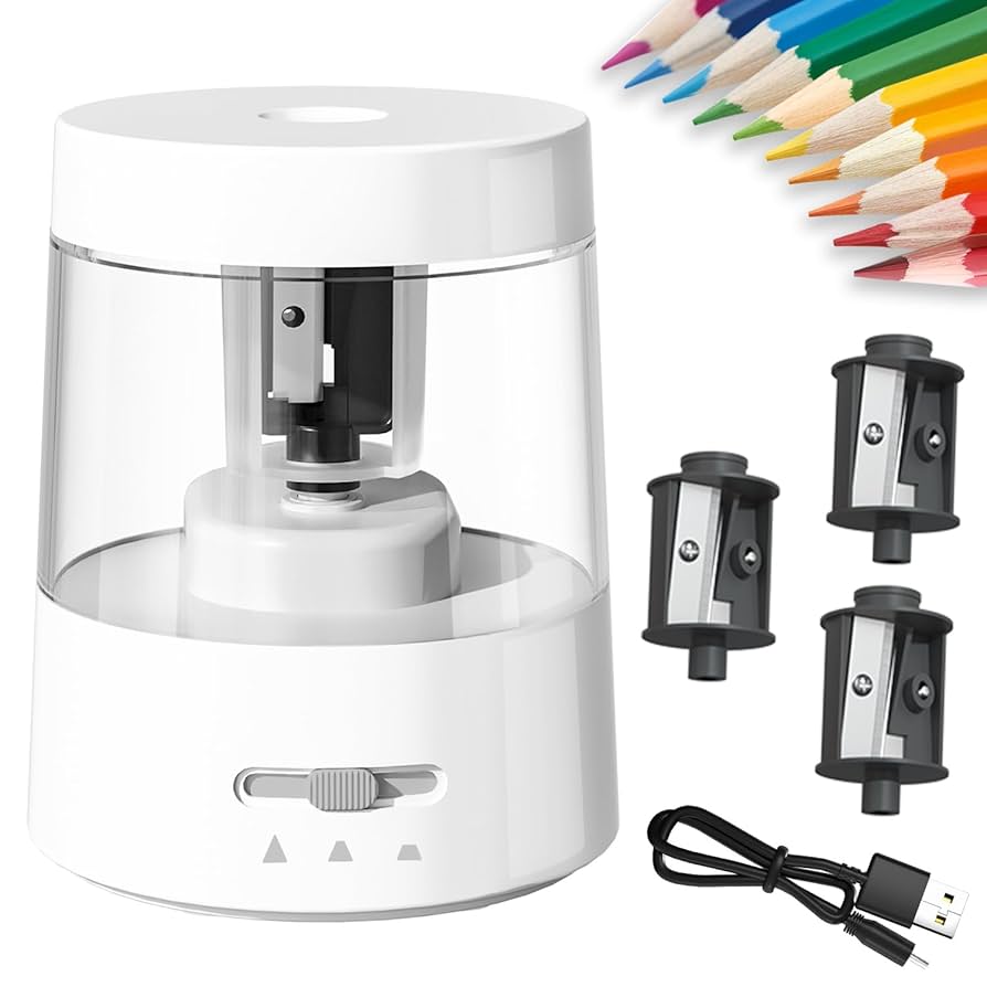 noriyomeさん専用品 Amazon.co.jp: ZMOL電動鉛筆削り、ポータブル鉛筆削りキッズ